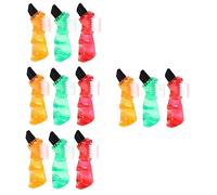 Lurrose 12 Pz Spazzolino Da Dentiera Spazzolini Per Dentiere Personali Mini Spazzole Domestiche Spazzolino Da Viaggio Per Dentiera Parziale Minispazzola Viaggiare Doppia Faccia Plastica Pp