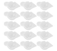 Lurrose 15 pezzi di stampi in silicone, dispenser per tazze, misurini, ciotole per mescolare la resina, strumenti di modulazione del colore per progetti artigianali fai da te in resina epossidica.
