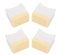 Lurrose 160pezzi Arc Formato Dischetti Struccanti Ciglia Pz Cotton Pad Rimozione Cosmetici Laminazione Ciglia Professionale per Estetista e Casa