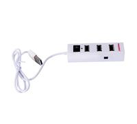 Lurrose 1Pezzi Hub USB Porte Multifunzionale con Protezione Sovraccarico Adattatore USB e Compatto per Portatili Hot Swap Ottimale per Uso Domestico