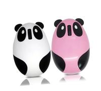 Lurrose 1pezzi Mouse Ricaricabile Wireless Forma di Panda per Controllo Cursore PC Bianco Porta Micro-usb