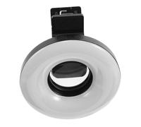 Lurrose 1Set Ad per Smartphone Riempimento LED Macro per Fotografia e Unghie Illuminazione Uniforme per Contenuti Social Media