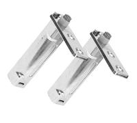 Lurrose 2 Cerniere Automatiche per Porte Frigorifero e Congelatore in Lega di Zinco, Accessori per Sostituzione Cerniere Porte Freezer, Resistenti e Compatibili per Uso Domestico