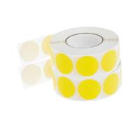 Lurrose 2 Etichette Rotonde Adesive Colorate per Organizzazione e Codifica Facili Rimuovere per Progetti Creativi e