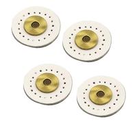Lurrose 2 Paia Fibbia della Cassa Portafilo per Uncinetto Strisce Magnetiche Autoadesive Fibbia Magnetica Accessori Magnete Kit Borsetta all'Uncinetto Kit Borsa all'Uncinetto Bianca