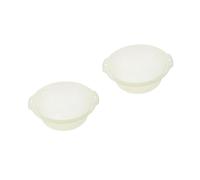 Lurrose 2 Pezzi bacinella di plastica cucina vaschetta per biberon Basino di lavaggio del salone lavabo per la pulizia del viso bacinella per il lavaggio delle bottiglie piccolo lavabo