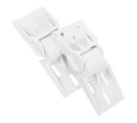 Lurrose 2 Pezzi Cerniera per Frigorifero e Congelatore Accessorio Pieghevole Resistente con Gancio Rinforzato Facile Installazione per Armadietti Refrigerati e Vetrine Commerciali