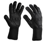 Lurrose 2 pezzi Ignifughi Aramid Antiscivolo per Bbq Isolamento Termico e Alle Temperature per Cucinare e Facili da e Resistenti