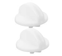 Lurrose 2 Pezzi Manopole Controllo Manopole Timer Regolabili per Sostituzione Lavatrice e Asciugatrice Compatibili