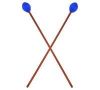 Lurrose 2 Pezzi Mazze per Marimba in Acero Manico in Lana, Battenti per Strumenti a Percussione e Tongue Drum, Accessori Musicali per Performance e Studio Colore Casuale