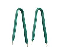 Lurrose 2 Pezzi Raccolta dell'albero tastiera meccanico estrattore di copritasti strumento tastiera meccanica estrattore del cappuccio della chiave Green