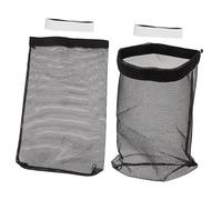 Lurrose 2 Pezzi Sacchetto Filtro Con Coulisse Ricevitore Levapelucchi Lanugine Asciugatura Sfogo Essicatore Cattura Pelucchi Per Asciugatrice Black Nylon