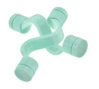 Lurrose 2 pezzi Supporto Porta Magnetico Fermaporta per Carica Frontale in Plastica Resistente Facile Installazione Senza Attrezzi Accessorio per Casa Hotel e Lavanderia