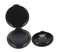 Lurrose 2 Pezzi Tampone Chiarezza Professionale per e Impronte Digitale Portatile Blu in Schiuma Abs, Asciugatura Rapida per Processi Legali e Arte Creativa