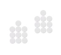 Lurrose 2 Set Adesivi Anticollisione Trasparenti Fermaporta in Gel Ciabatta Parete Campanello Boscaio A della Porta Paracolpi A Muro per Porte Gel Assorbente Pu 10 Pezzi*2