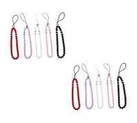 Lurrose 2 Set Cinturino Cristallo Per Cinghia Antiscivolo Per Smartphone Accessorio Elegantper Prevenire E Cadute 5 Pezzi*2
