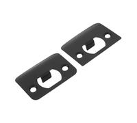 Lurrose 2 Set Kit per Serrature con Piastra Strike Acciaio Inossidabile per Porta con Dowel Maggiore Sicurezza Casa e Ufficio
