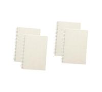 Lurrose 2 Set Taccuino A5 Blocco Note Di Matematica Taccuini Delle Riunioni Spirale Quaderni Per Scuola Notebooks Taccuino Quotidiano Taccuino Conveniente Plastica Bianca 2 Pezzi * 2