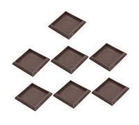 Lurrose 2 Set Tazze Antiscivolo Per Quadrate Per Ruote Protezione Per Piastrelle Per Letti E Pianoforti 10 Pezzi * 2