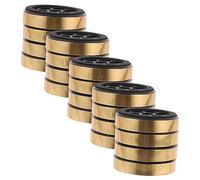 Lurrose 20 Pezzi Isolanti per Altoparlanti Cuscinetti Antivibranti per Amplificatori e Resistenti e Antiscivolo Migliora Isolamento e Estetica Impianti Audio