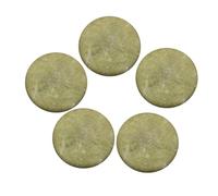 Lurrose 20 Pezzi Patch Occhi in Pietra di Jade Riutilizzabili per Extension, Supporto Resistente e Duraturo per Matrimonio e Feste di Halloween