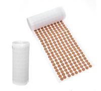 Lurrose 2000 Pezzi Feltrini Adesivi in Sughero per Mobili e Porte Armadio Marrone Funzione di Riduzione Rumore e Protezione Antigraffio Autoadesivi per Uso Domestico