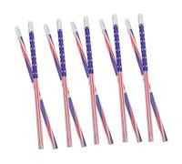 Lurrose 24 pezzi con Bandiera Usa e Uk per Forniture Scolastiche e Feste Patriottiche Design Cartone Animato per Scuola