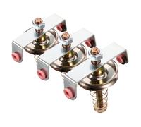 Lurrose 3 Pezzi Accessori per Telaio adattatori tendifilo Gruppo di Tensione del Filo Strumento per Telaio per Tessitura Forniture per Macchine da Cucire Acciaio Inossidabile