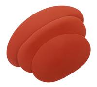 Lurrose 3 Pezzi Foglio in Silicone per Argilla, Strumento Artistico Manico | Ruota del Vasaio e Argilla, Finitura Multi Superficie, Include 3 Costole per Studenti e Artisti