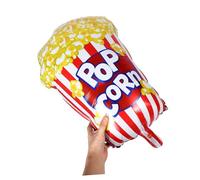 Lurrose 3 Pezzi Food Theme Balloons Realistic Popcorn Hot Dog Hamburger Foil Balloons For Birthday Carnival Picnic Bbq Party Decorations Quick Inflation Reusable