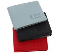 Lurrose 3 Pezzi Portadocumenti Auto in Pelle Pu per Patente e Assicurazione, Protettore Documenti Resistente e Facile da Trasportare, Accessorio Interno Elegante per Veicoli