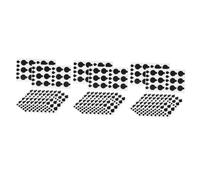 Lurrose 3 Set Adesivi Oscuranti per Fotocamere Router Adesivi Autoadesivi per Privacy Copertura per Elettronica per Ufficio Cinema 10 Fogli*3