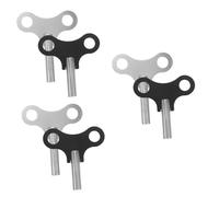 Lurrose 3 Set Chiavi Carica per Orologi Acciaio Strumenti Riparazione Robusti E Pratici per Orologi Meccanici Facili da Usare E Resistenti all Usura 2 Pezzi*3
