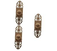 Lurrose 3 Set Maniglia Vintage per Armadi e Design Elegante e Resistente Maniglia Stile Perfetta per Porte Interne e Comfort Ergonomico e Finitura