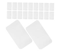 Lurrose 30 Pezzi Etichette Sublimazione Termica Rettangolari Adesive per Stampe Diy Sublimazione Vuota Facile Applicare e Rimuovere per Decorazioni e Progetti Personali