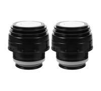 Lurrose 4 Inserti per Coperchio di da 4,5 cm - Guarnizione di Tenuta a Prova di perdite - Tappo Interno di Ricambio per Bottiglia d'Acqua e Tazza Termica (Nero)