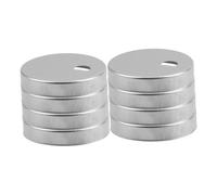 Lurrose 4 Paia Copribulloni per Acciaio Inossidabile da Coperture Decorative per Bulloni con Installazione Facile e Pulizia Veloce per Migliorare Aspetto Del Bagno