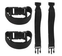 Lurrose 4 Pezzi Cinghie Elastiche Regolabili per Zaino per Animali Cintura Antiscivolo per Escursioni e Alpinismo Comfort e Durabilità Facili Sgancio Rapido