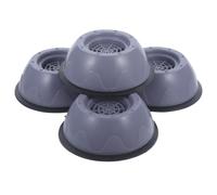 Lurrose 4 Pezzi Gommini Antivibranti per Lavatrice, Set, Base Grande | Gomma Robusta, Riduce Rumore e Limita le Vibrazioni, Adatti anche Gambe di Sedia