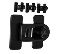 Lurrose 4 Pezzi Serrature Sicurezza per Frigorifero e Forno Chiusure per Armadi e Cucine Facile Installazione e