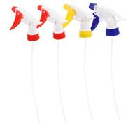 Lurrose 4 pezzi Spruzzino Nebulizzatore per Bottiglie Ugelli Spray Regolabili in Plastica Sicura Ricambio per Flaconi per Nebbia Fine Riutilizzabili per Giardino e Uso Alimentare