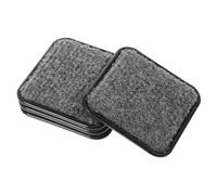 Lurrose 4 Pezzi Tappetino antiscivolo protezioni per pavimenti per mobili tappeto salvapavimento tappetini fermaruota per sedia resistente all'usura fermaletti antiscivolo plastica