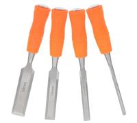 Lurrose 4 Pz scalpello da falegname telo saldatura chiave inglese kit di punteggiatura titanio lavorazione legno attrezzi falegnameria strumenti per l'incisione strumento di legno acciaio