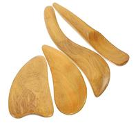 Lurrose 4 Pz Tavoletta Per Raschiare Il Legno Di Per Donna Strumento Massaggiatore Guasha Per Il Corpo Strumento Raschietto Muscolare Abito Viso Magro Penna Da Massaggio