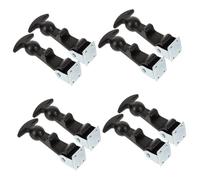Lurrose 4 Set Blocco Della Fibbia Che Assorbente Elastico Chiavistello Chiusure Per Cofano Per Custini Del Cassetto A T-maniglia Tira Il Fermo Chiusure A T Gomma Da Cancellare 2 Pezzi*4