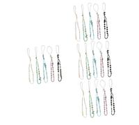 Lurrose 4 Set Cordino Decorativo Per Telefono Con Perline Laccetto Per Smartphone Per Diy Borse E Portachiavi Per Donne E Ragazze 5 Pezzi*4