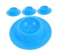 Lurrose 4pezzi Portauova in Silicone Per Servire Uova Sode Supporto Organizzatore Per Uova Da Vassoio Morbido Per Esposizione e Conservazione