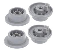 Lurrose 4pezzi Ruote Di Ricambio Per Cesto Inferiore Lavastoviglie in Plastica Compatibili Con Marchi Noti Ruote Stabili e Facili Da Installare Per Accessori e Ricambi Lavastoviglie