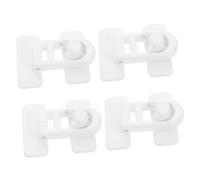 Lurrose 4pezzi Sicurezza Per Ragazzo Ragazza Ragazza Chiusure Per Frigorifero e Forno Adatto Per Mobili Installazione Semplice Senza Attrezzi Materiale Durevole Per Protezione Casalinga