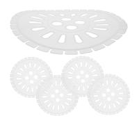 Lurrose 5 Fogli Compresse Per Asciugatrice Essiccatore Elettrodomestici Lavaggio Disidratazione Abs Bianco
